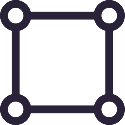 bounding box circles icon