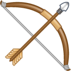 bow and arrow emoji