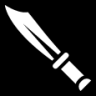 bowie knife icon