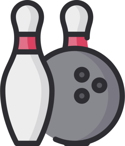bowling trophy clipart icons