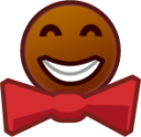 bowtie (brown) emoji