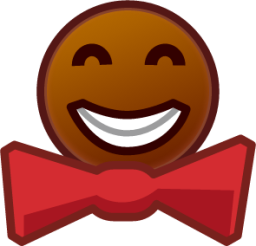 bowtie (brown) emoji