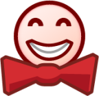 bowtie (white) emoji