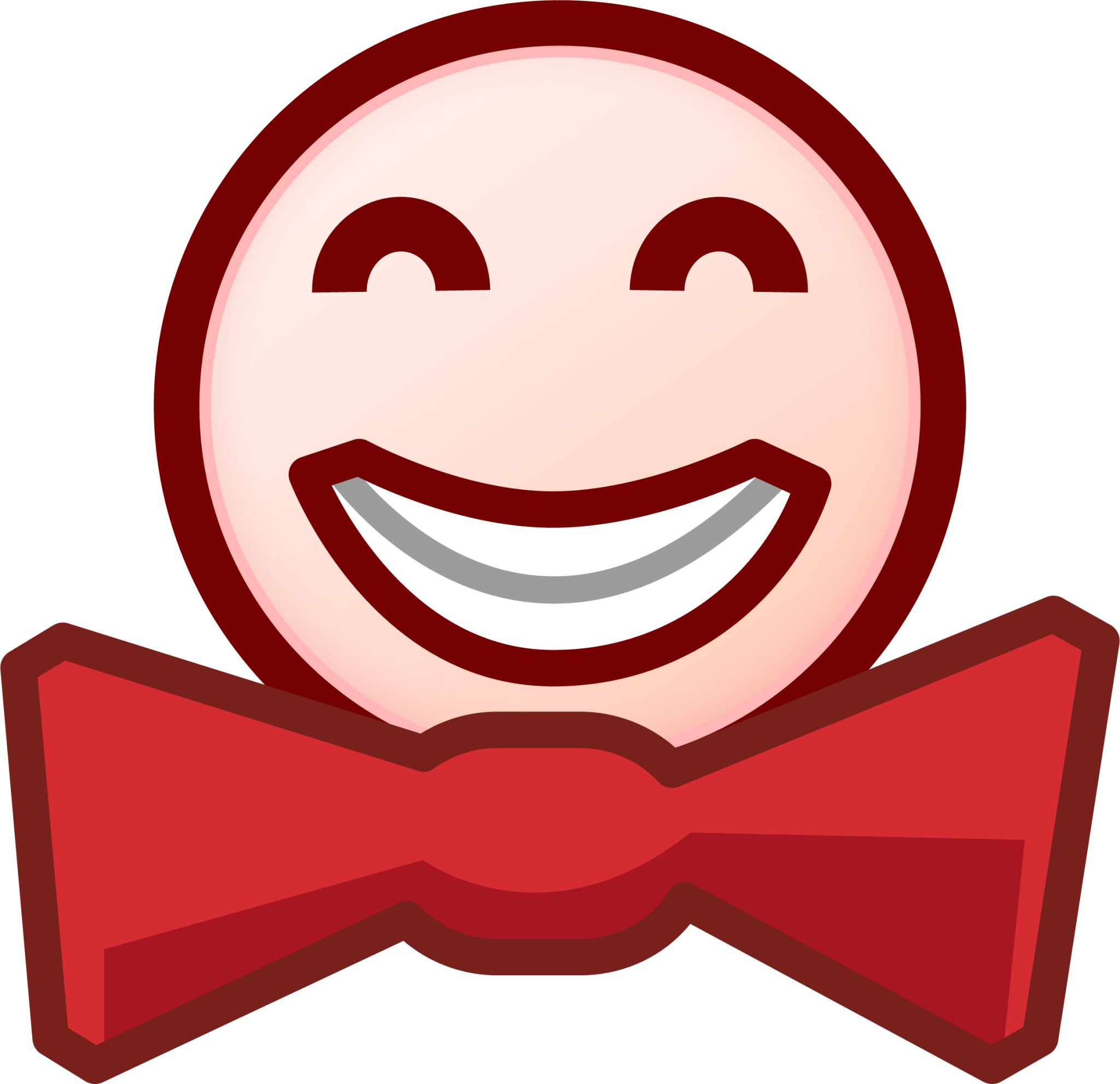 bowtie (white) emoji