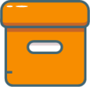 box archive orange illustration