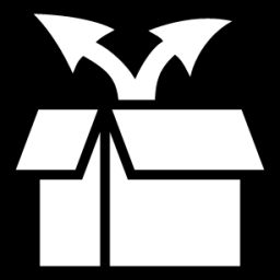 box unpacking icon