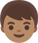 boy: medium skin tone emoji
