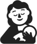 breast feeding emoji