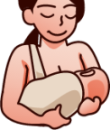 breastfeeding (plain) emoji