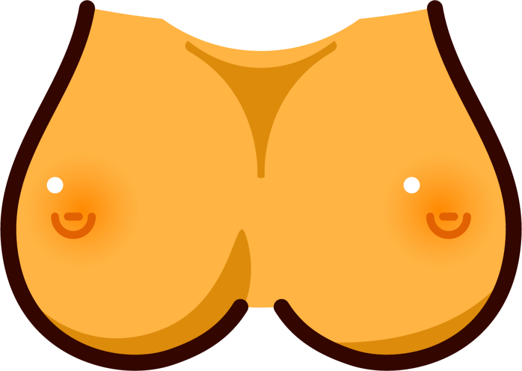 breasts emoji