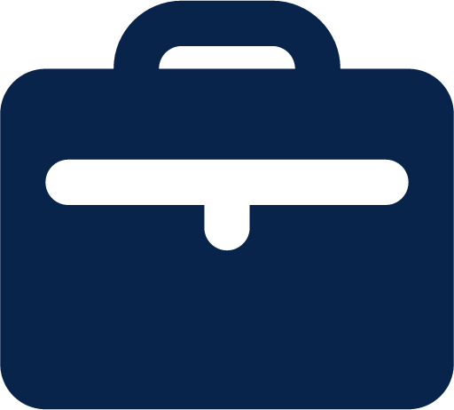 briefcase fill business icon