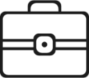 briefcase lockable icon