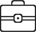 briefcase lockable icon