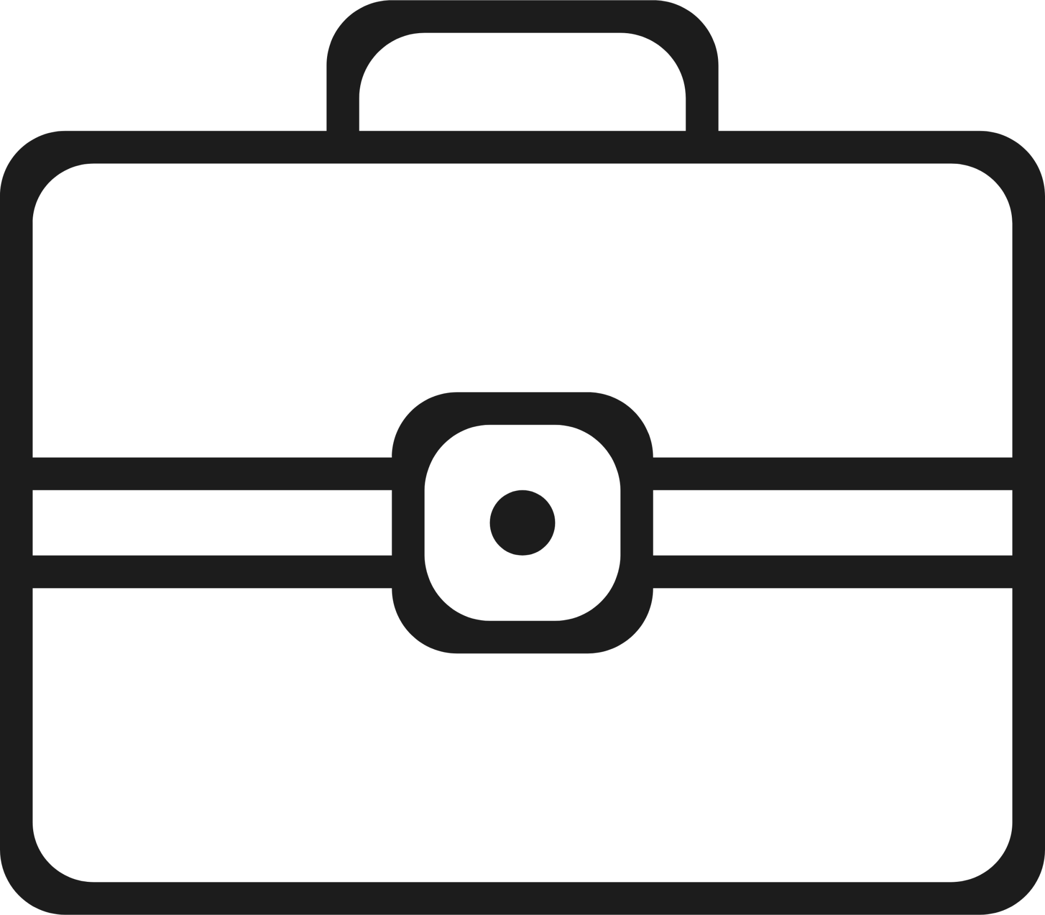 briefcase lockable icon