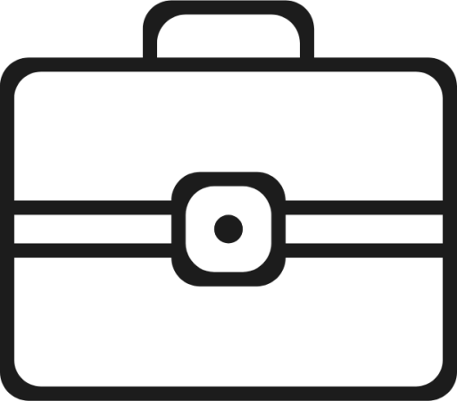 briefcase lockable icon