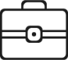 briefcase lockable icon