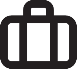 briefcase outline icon