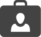 briefcase person icon