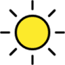 bright button emoji