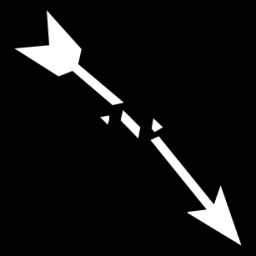 broken arrow icon