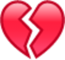 broken heart emoji