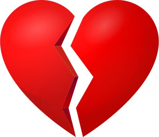 Broken heart emoji emoji
