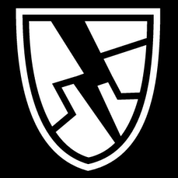 broken shield icon