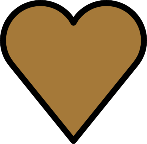 black heart Emoji - Download for free – Iconduck