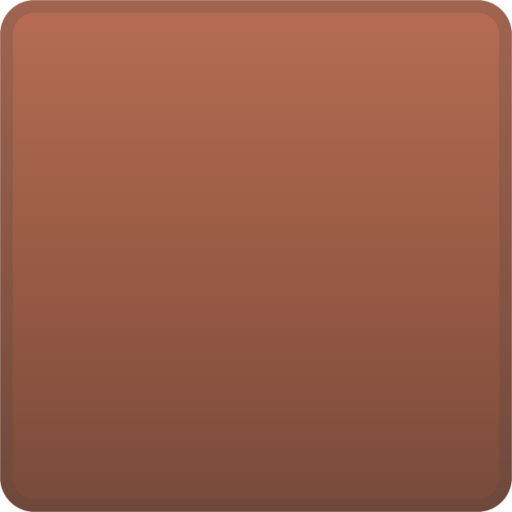 brown square emoji