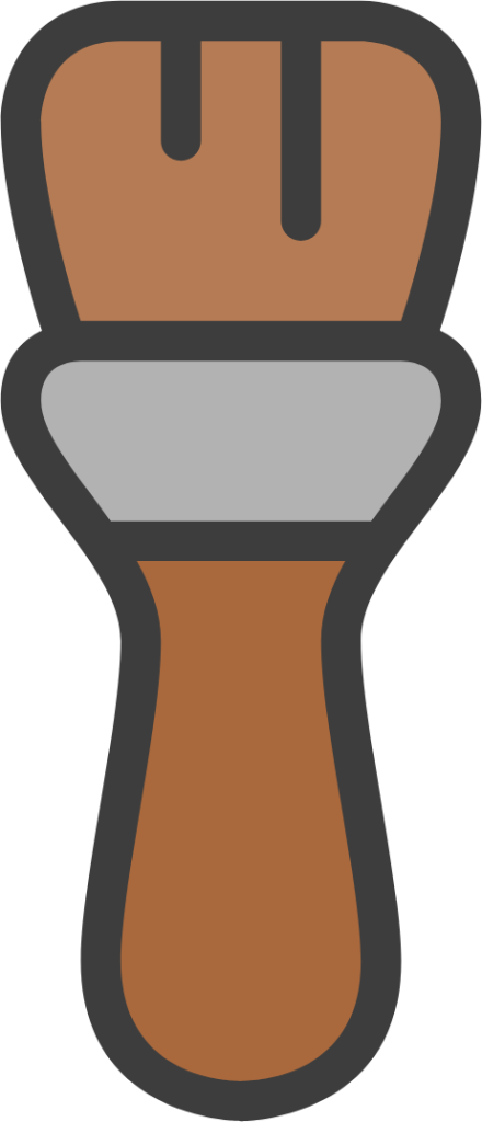 brush flat icon