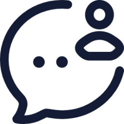 bubble chat user icon