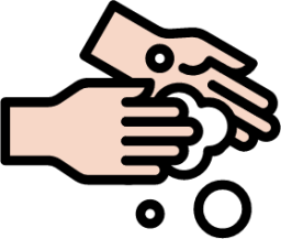bubble clean coronavirus hand handwashing hygiene wash 3 illustration