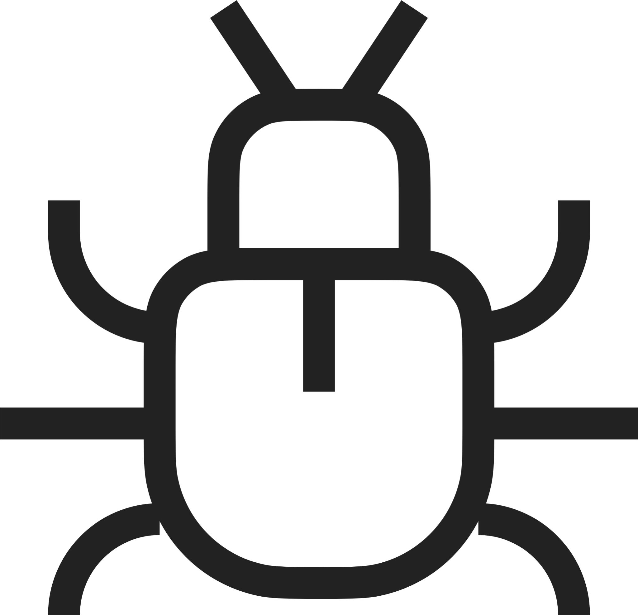 Bug light icon
