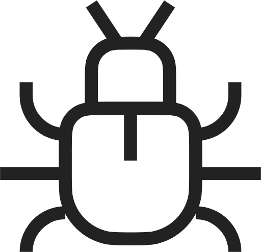 Bug light icon