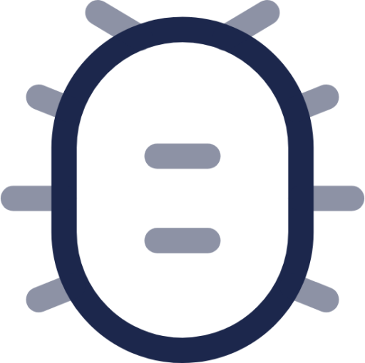 Bug Minimalistic icon