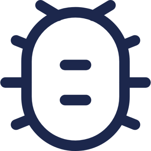 Bug Minimalistic icon