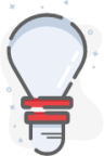 bulb idea smart illustration