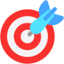 bullseye emoji