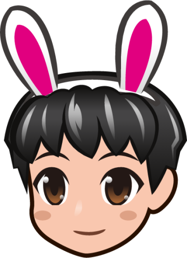 bunny boy (plain) emoji