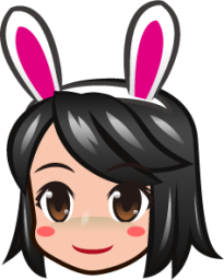 bunny girl (plain) emoji