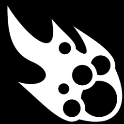 burning blobs icon