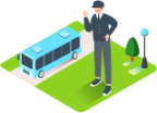 Bus Driver illustration