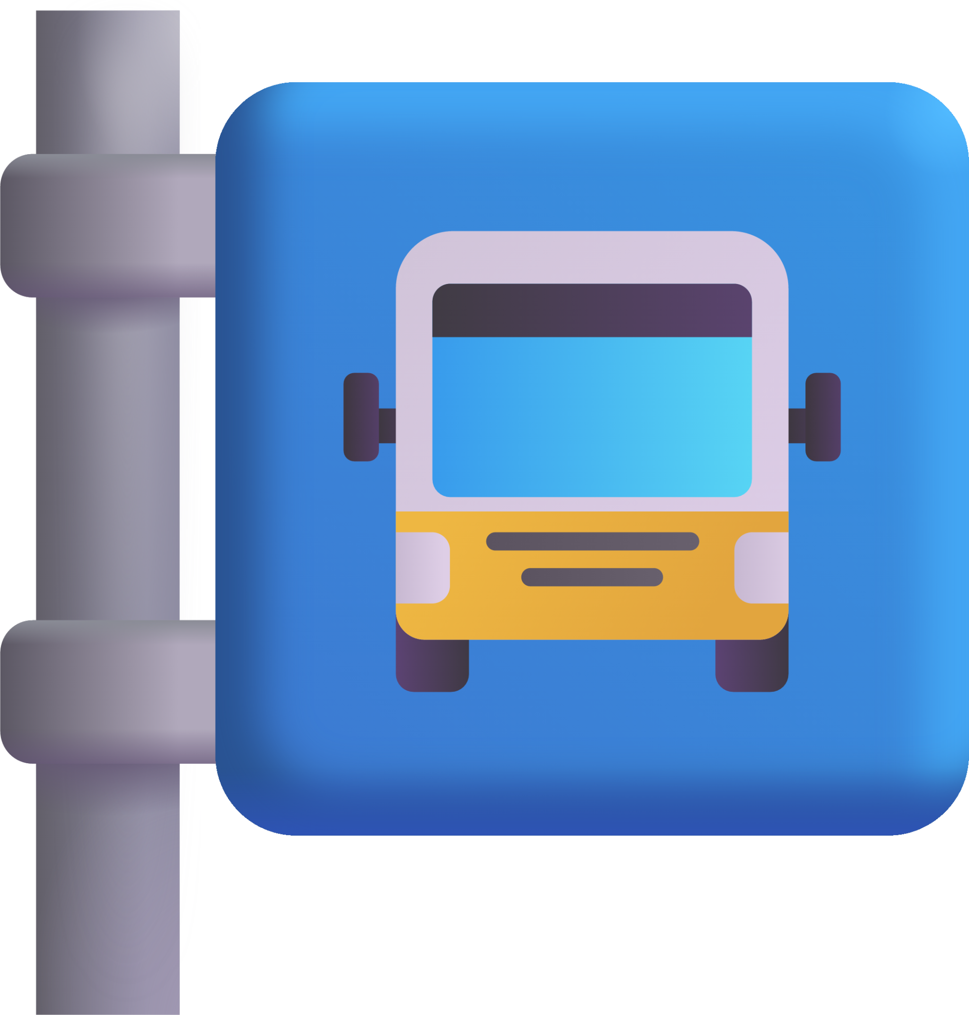 bus stop emoji