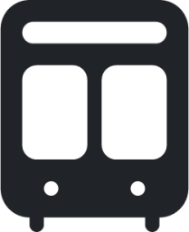 bus1 (rounded filled) icon
