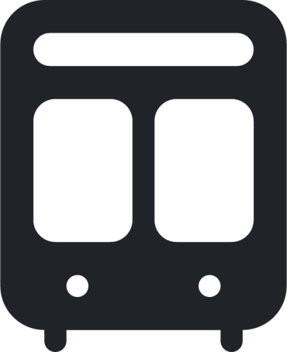bus1 (rounded filled) icon