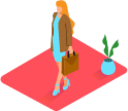 Businesswoman illustration