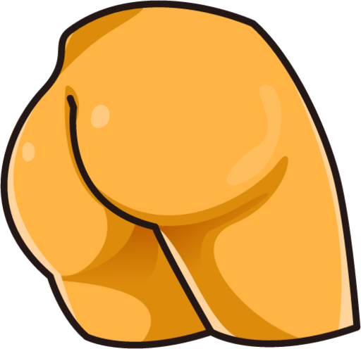 butt emoji