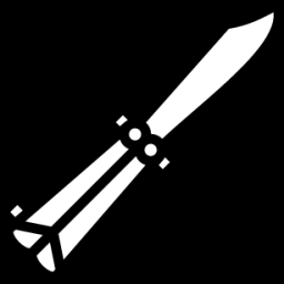 butterfly knife icon