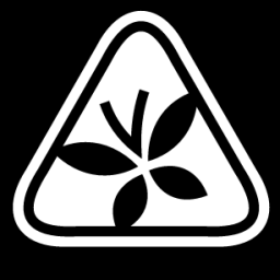 butterfly warning icon