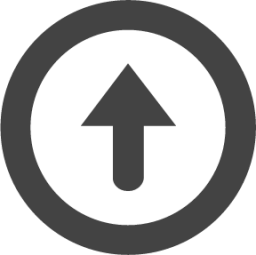 button arrow up icon